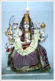Shri Amba Mata Mandir murti
